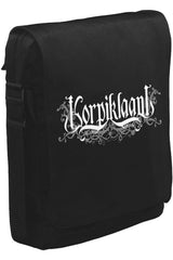 Korpiklaani - Logo Unisex Siyah Postacı Çanta