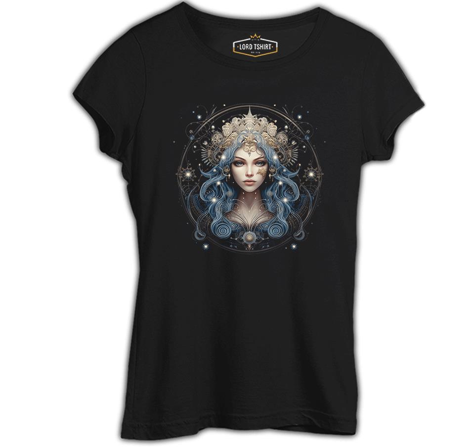 Cosmic Queen - Astral Black Women's Tshirt 