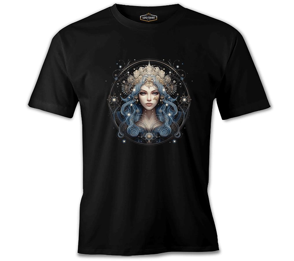 Kozmik Kraliçe - Astral Siyah Erkek Tshirt