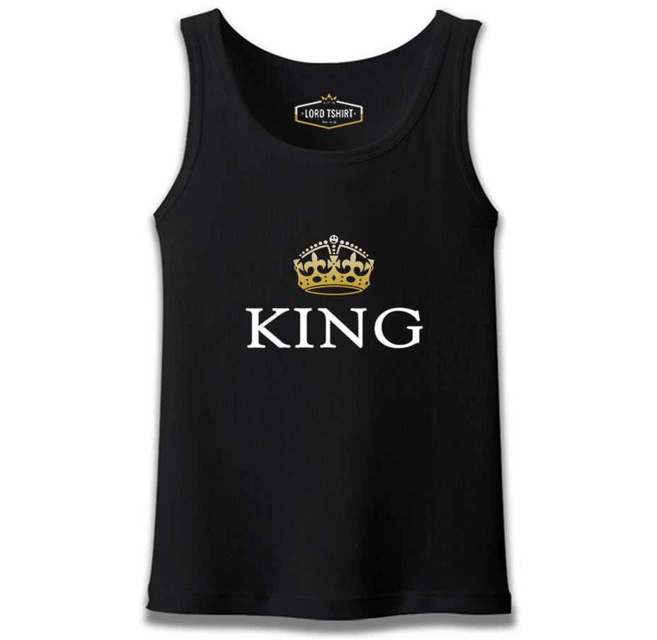 Kral - King Siyah Erkek Atlet