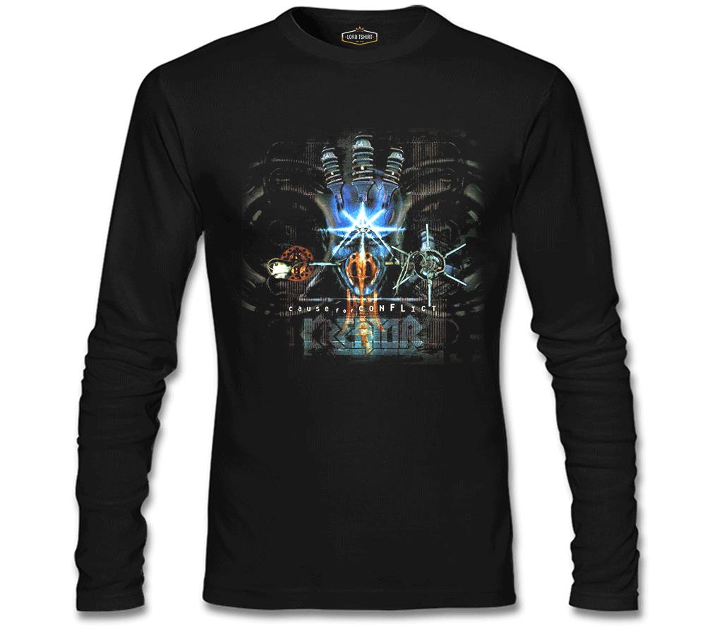 Kreator - Cause For Conflict Black Men's Sweatshirt