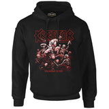 Kreator - Pleasure to Kill Siyah Erkek Fermuarsız Kapşonlu