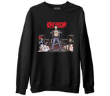 Kreator - Terrible Certainty  Siyah Erkek Kalın Sweatshirt