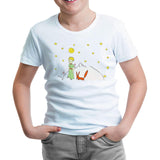 The Little Prince - Planet White Kids Tshirt