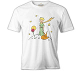 The Little Prince - Planet Red Rose White Men's Tshirt