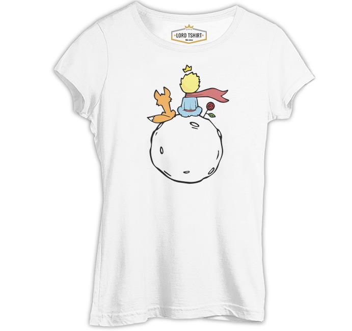 The Little Prince - Rose and Fox White Women's Tshirt