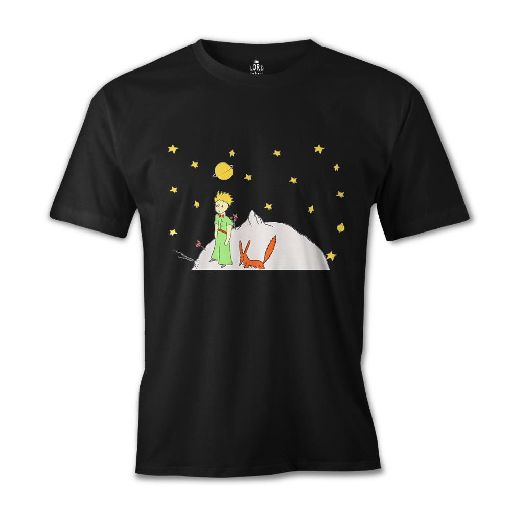 The Little Prince - Moon and Back Black Men's Tshirt