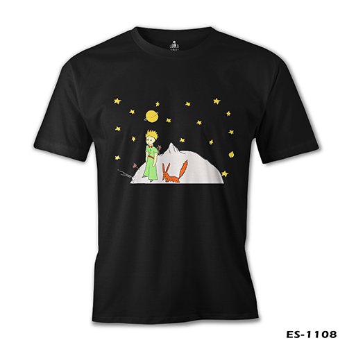 The Little Prince - Moon and Back Black Men's Tshirt