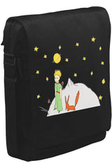 Küçük Prens - Moon and Back Unisex Siyah Postacı Çanta