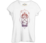 Hourglass - Time in the Stars White Women's Tshirt