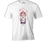 Hourglass - Time in the Stars White Men's Tshirt