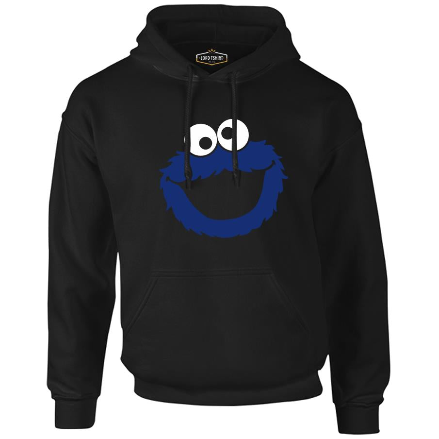 Cookie Monster - Monster Black Men's Zipperless Hoodie