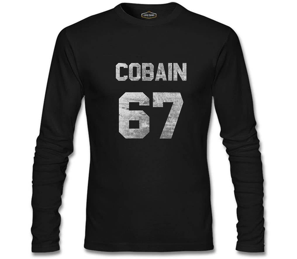 Kurt Cobain - 67 Black Men's Sweatshirt