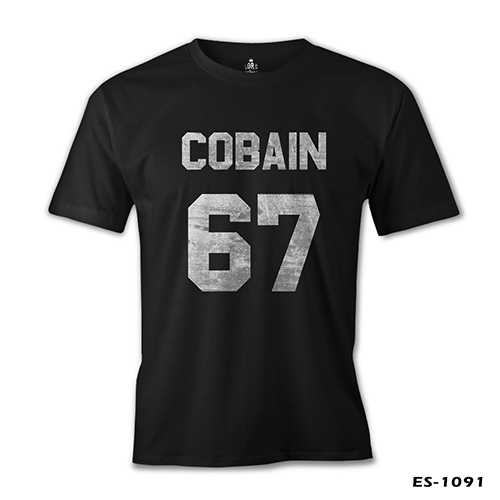 Kurt Cobain - 67 Siyah Erkek Tshirt