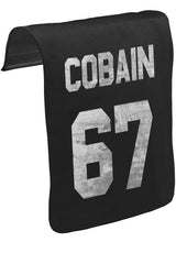 Kurt Cobain - 67 Unisex Black Snap-On Messenger Bag Cover CK-1091 