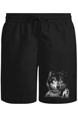 Kurt Unisex Siyah Şort