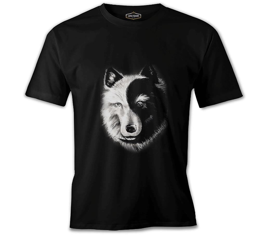 Kurt - Yin Yang Siyah Erkek Tshirt