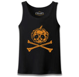 Skull Pumpkin Black Men's Athlete 