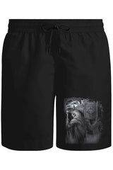 Kurukafa - Coffin Unisex Siyah Şort