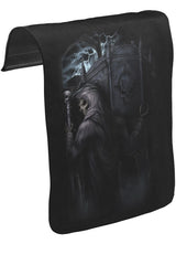 Kurukafa - Coffin Unisex Siyah Tak-Çıkar Postacı Çanta Kapağı CK-139