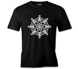 Skull Mandala Black Men's Tshirt 