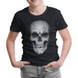 Skull - Smile Black Kids Tshirt