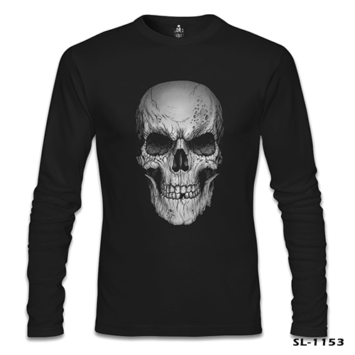 Skull - Smile Black Men's Sweatshirt