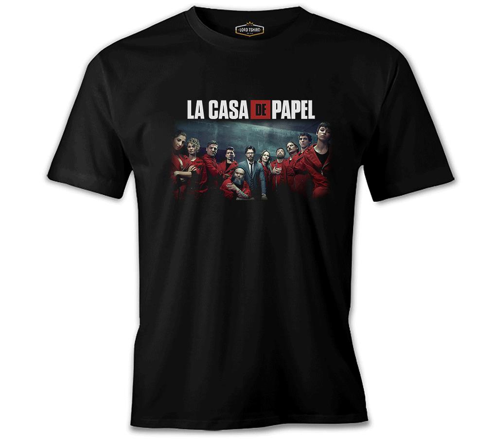 La Casa De Papel - All Black Men's Tshirt