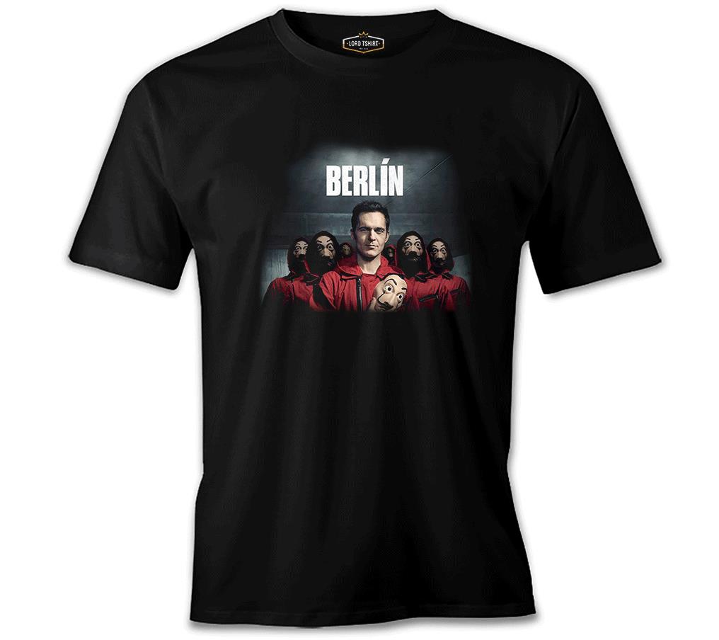 La Casa De Papel - Berlin Red Black Men's Tshirt