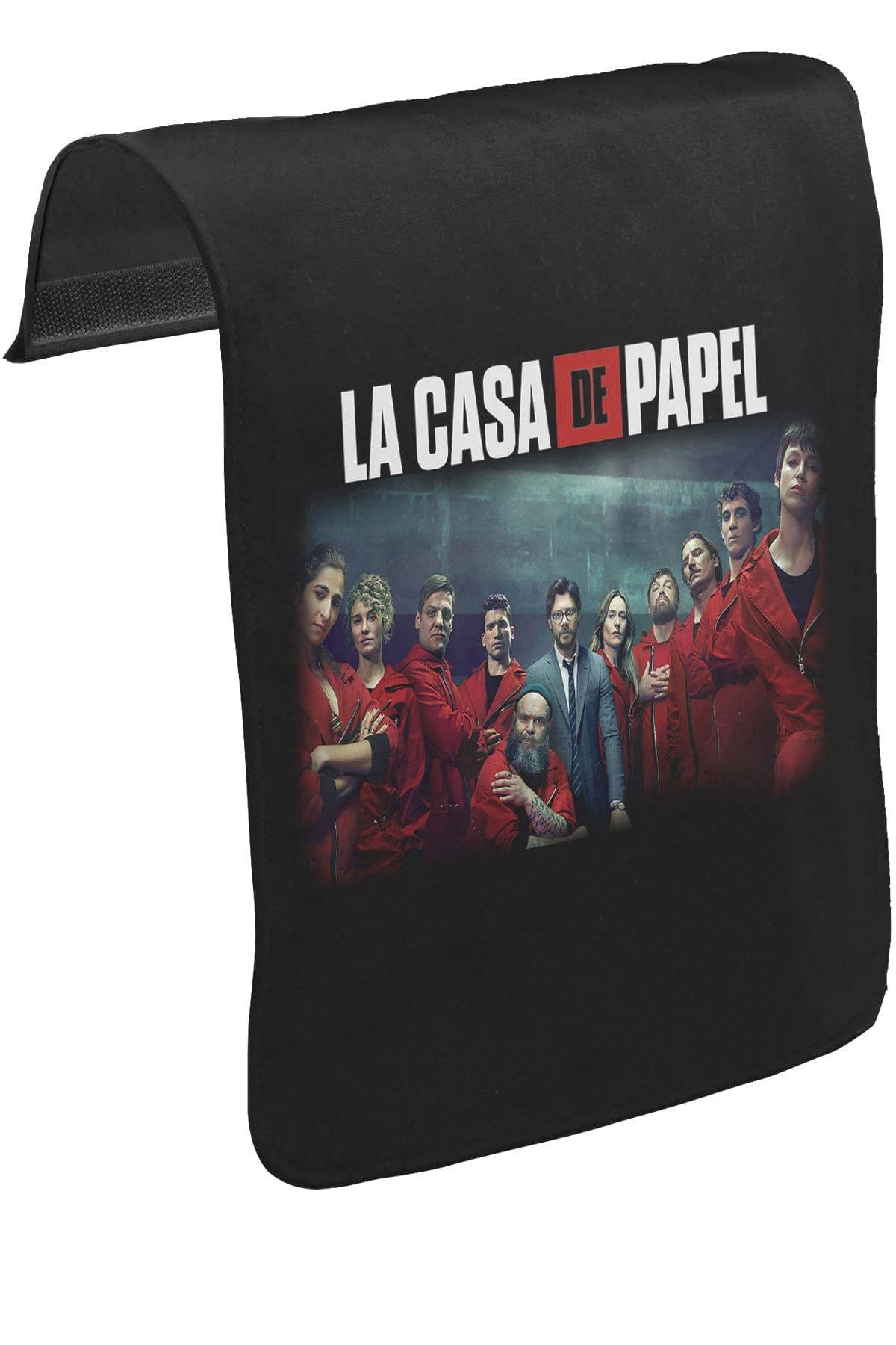 La Casa De Papel II Unisex Black Removable Messenger Bag Cover CK-1577 