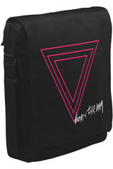 Lady Gaga - Born this Way Logo Unisex Siyah Postacı Çanta