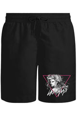 Lady Gaga - Born this Way Unisex Siyah Şort