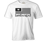 Lamb of God - Logo White Men's Tshirt