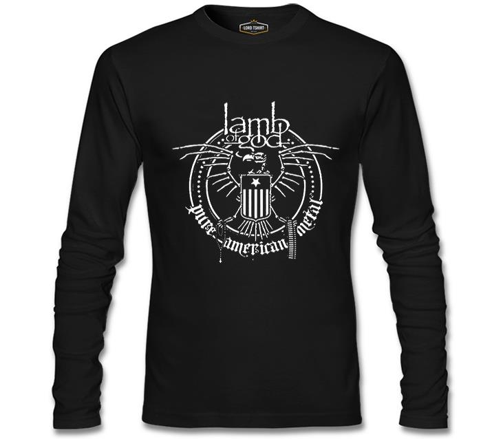 Lamb of God - Pure Metal Siyah Erkek Sweatshirt