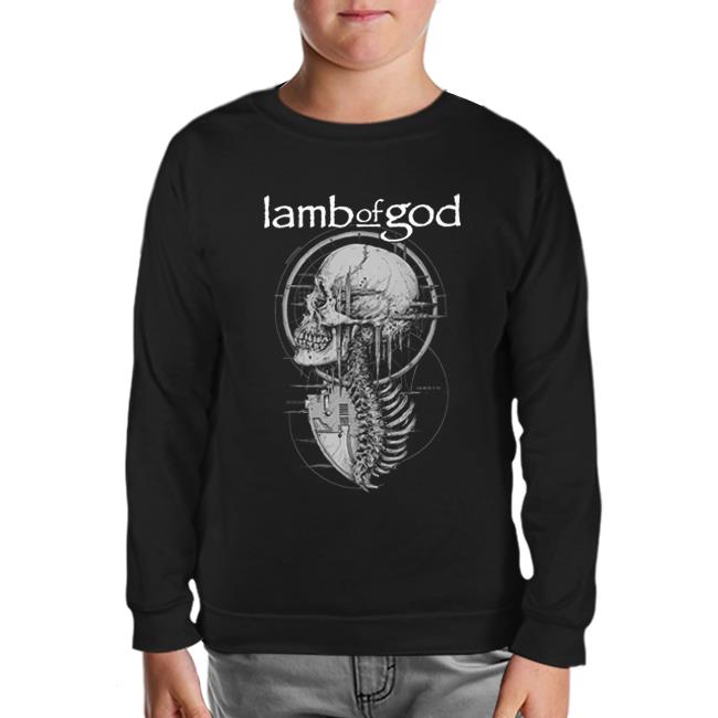 Lamb of God - VI Siyah Çocuk Sweatshirt - Lord Tshirt