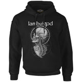 Lamb of God - VI Black Men's Zipperless Hoodie