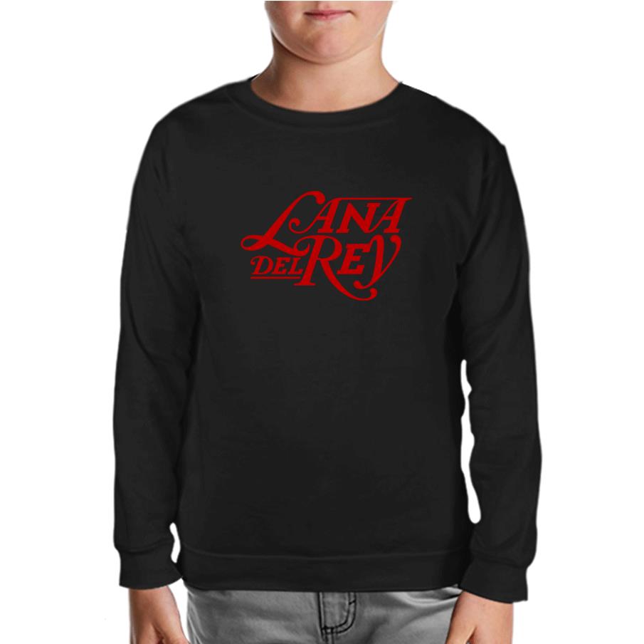 Lana Del Rey - Logo Black Kids Sweatshirt