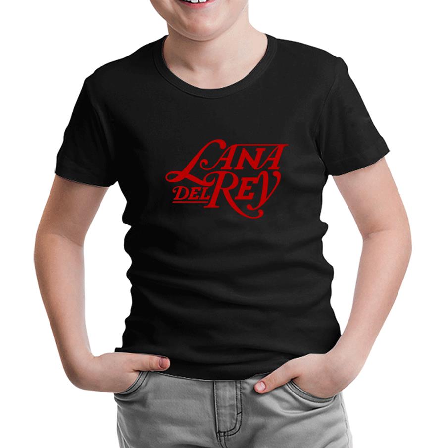 Lana Del Rey - Logo Black Kids Tshirt