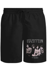 Led Zeppelin - Group Unisex Black Shorts