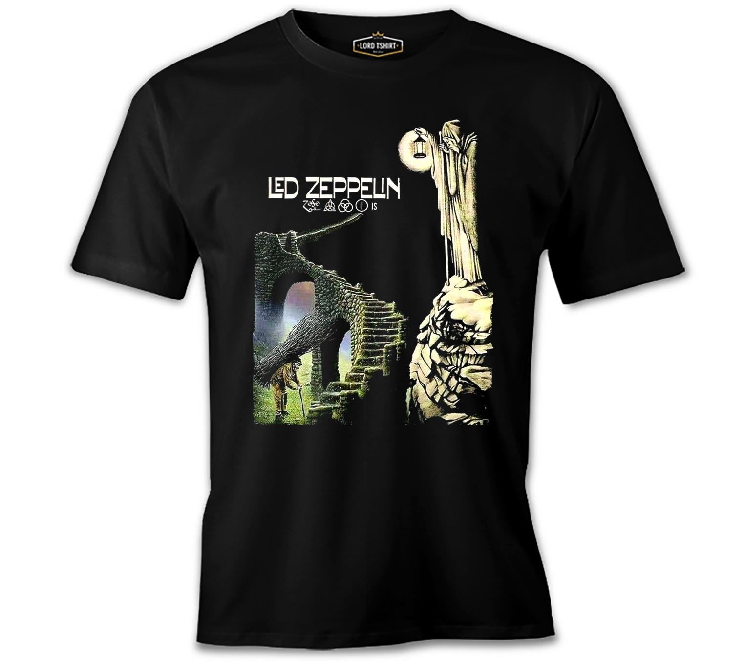 Led Zeppelin - Stairway to Heaven Arc Black Men's Tshirt