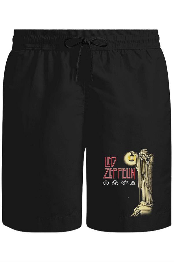 Led Zeppelin - Stairway to Heaven Unisex Black Shorts