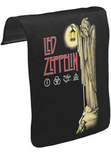 Led Zeppelin - Stairway to Heaven Unisex Siyah Tak-Çıkar Postacı Çanta Kapağı CK-1063