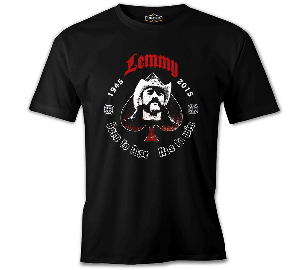 Lemmy Kilmister Black Men's Tshirt