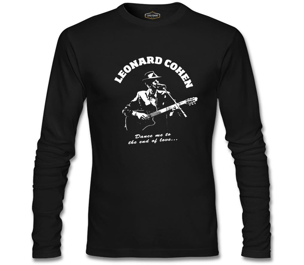 Leonard Cohen - End of.. Black Men's Sweatshirt