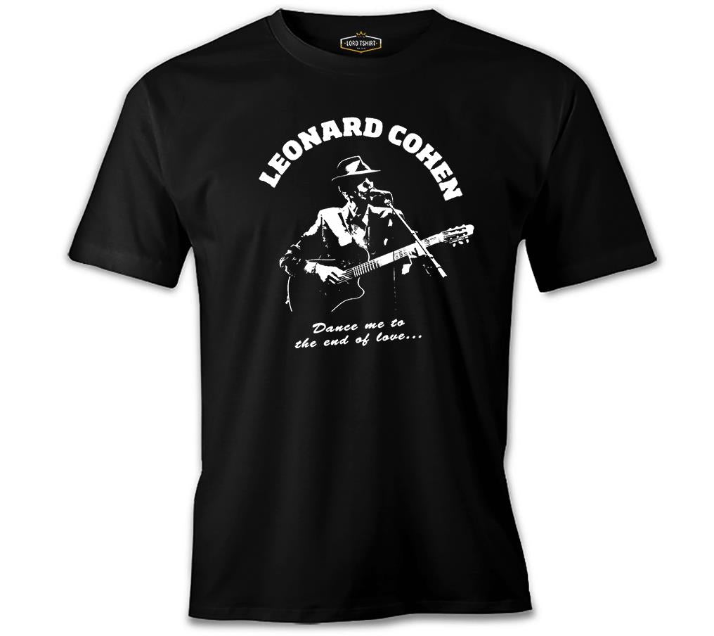 Leonard Cohen - End of.. Black Men's Tshirt