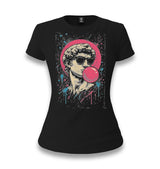 Leonardo Bubble Gum Siyah Bayan Tshirt