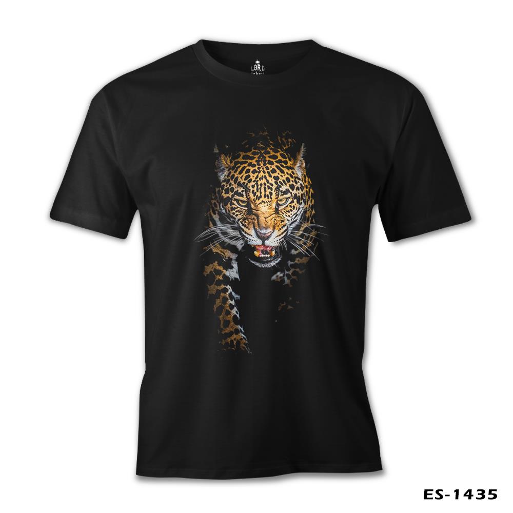 Leopard Black Men's Tshirt