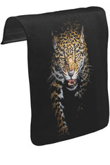 Leopar Unisex Siyah Tak-Çıkar Postacı Çanta Kapağı CK-1435