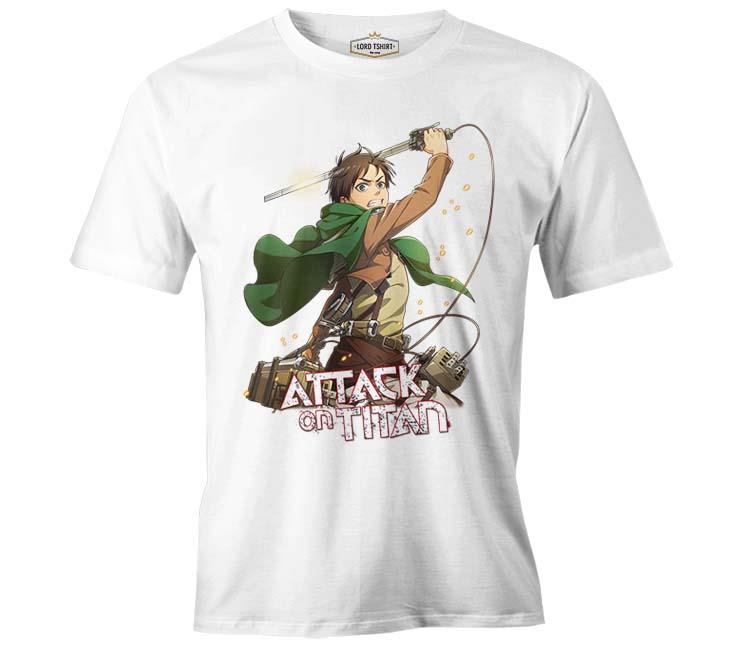 Levi Ackerman - Attack on Titan White Men's Tshirt