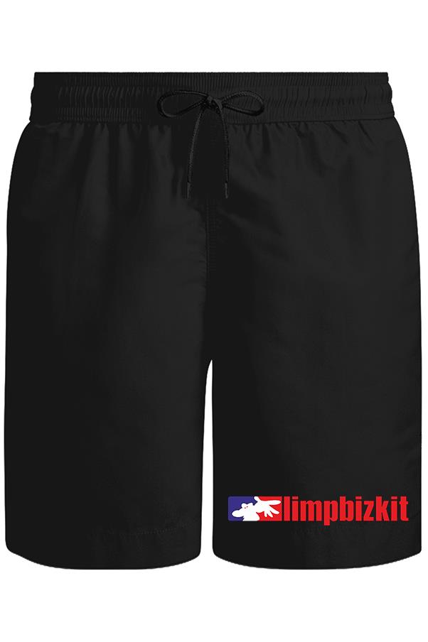 Limpbizkit - Logo Unisex Siyah Şort